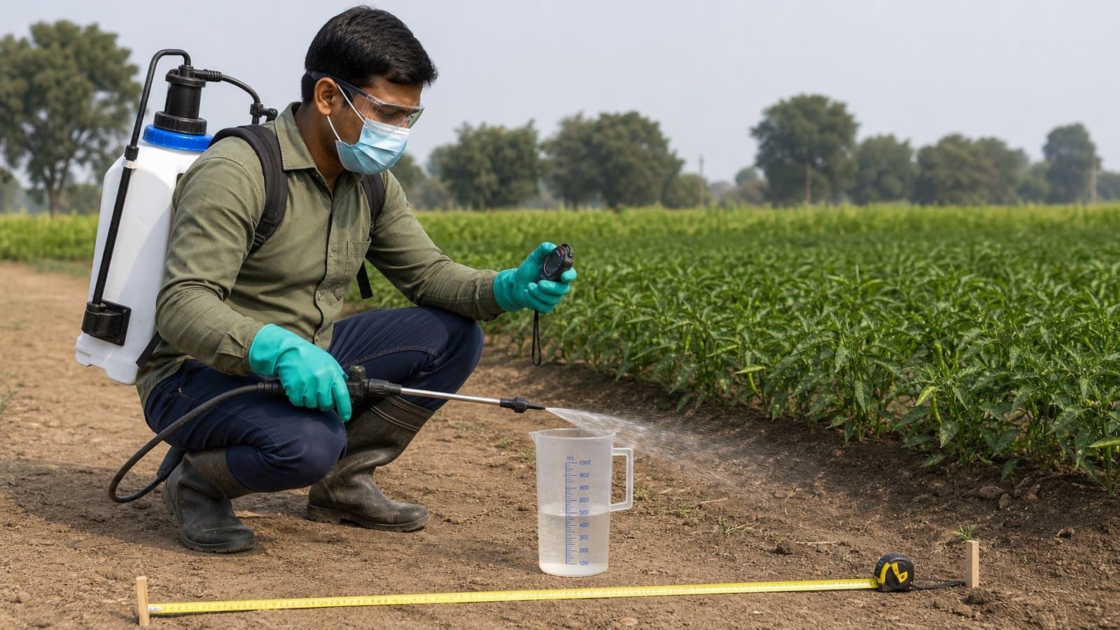 Spray-Pump Calibration: How to Apply the Correct Amount