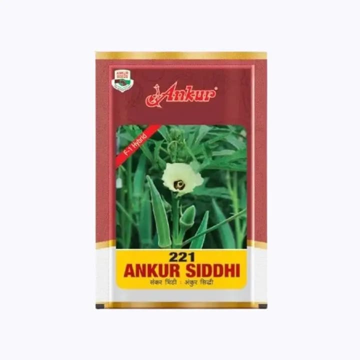 Ankur 221 Siddhi Bhendi Okra Seeds