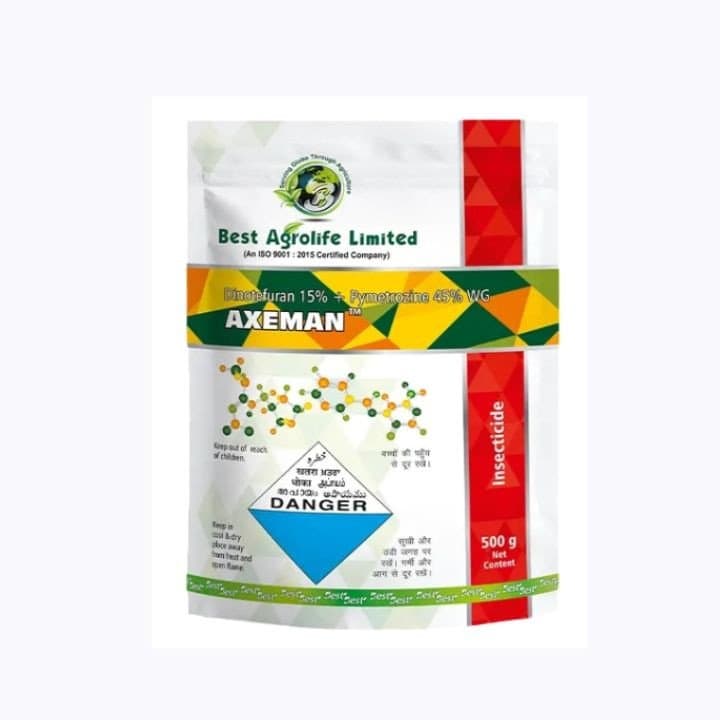 Best Agrolife AXEMAN Dinotefuran 15% + Pymetrozine 45% WG Insecticide