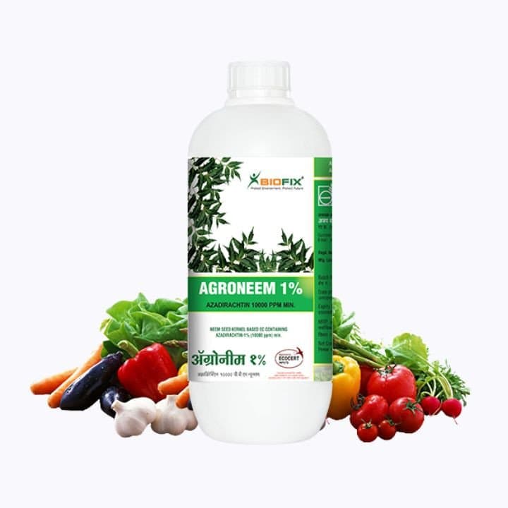 பயோஃபிக்ஸ் அக்ரோனீம் 1% – வேப்பம் சார்ந்த உயிரி பூச்சிக்கொல்லி