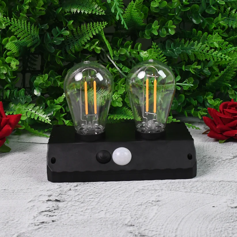 Solar Double LED Bulb Lamp YT-819- 2W (1 Pc) – thumb
