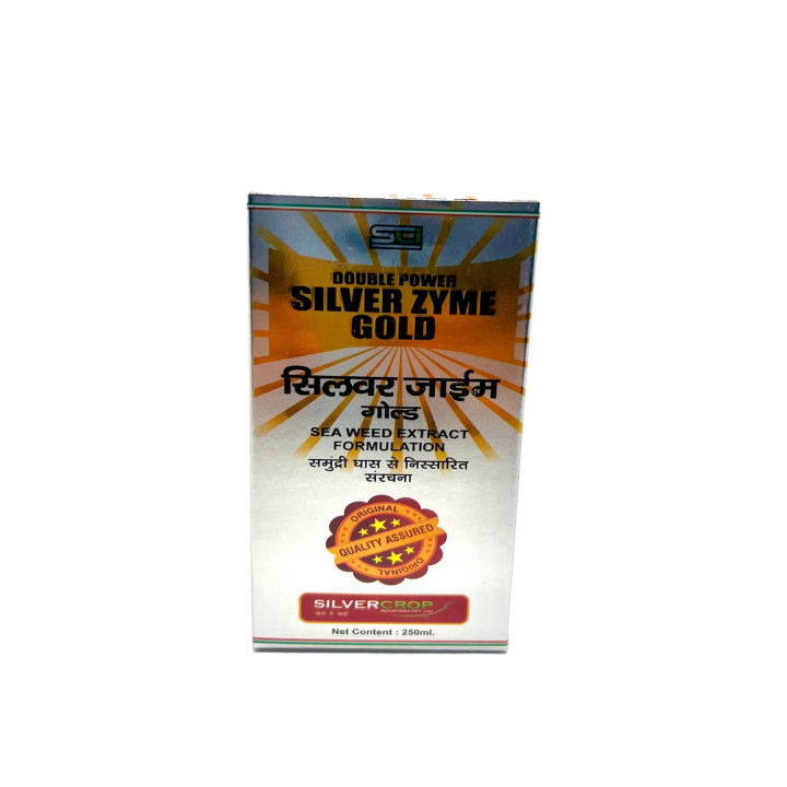 Silver Crop Silver Zyme Gold Seaweed Extract Plant Growth Promoter