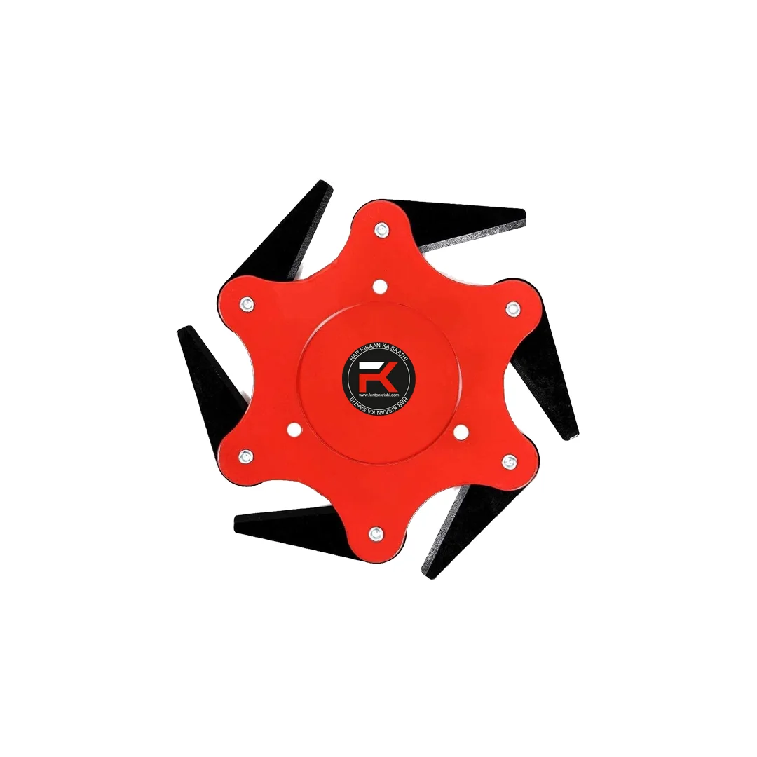 Fenton Krishi 6-Teeth Steel Blade for Brush Cutters – thumb