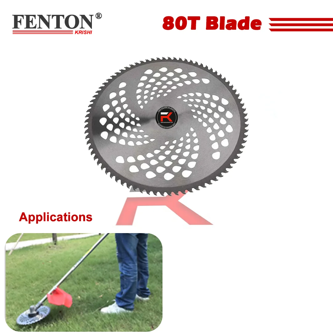 Fenton Krishi 80-Teeth Heavy-Duty Tungsten Blade for Brush Cutters – thumb