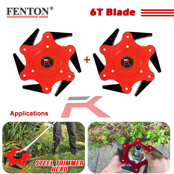 Fenton Krishi 6-Teeth Brush Cutter Blade (Pack of 2) – thumb