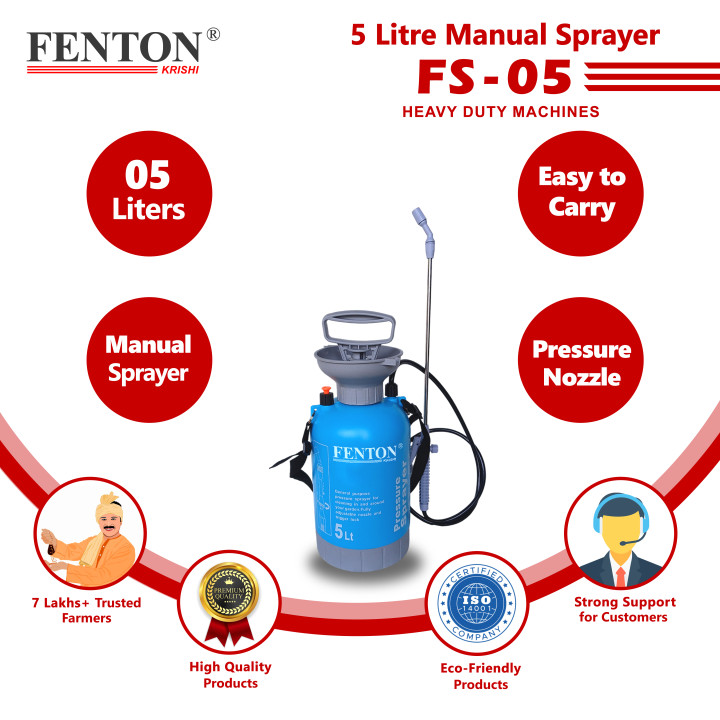 Fenton Krishi FS-05 – 5 Liter Heavy Duty Manual Sprayer – thumb