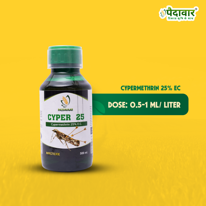 Paidavaar Cyper 25 Cypermethrin 25% EC Insecticide – thumb