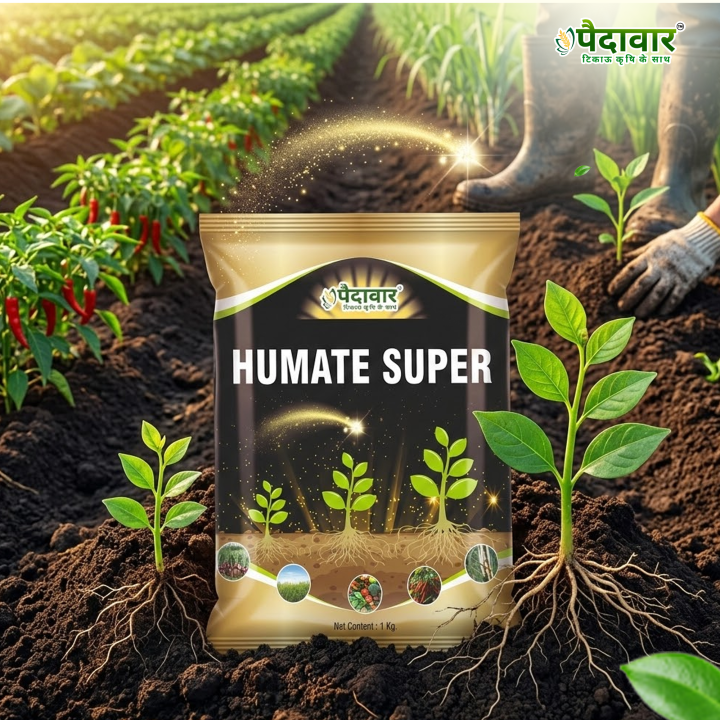 Paidavaar Humate Super Plant Growth Promoter – Potassium Humate 98% Flakes – thumb
