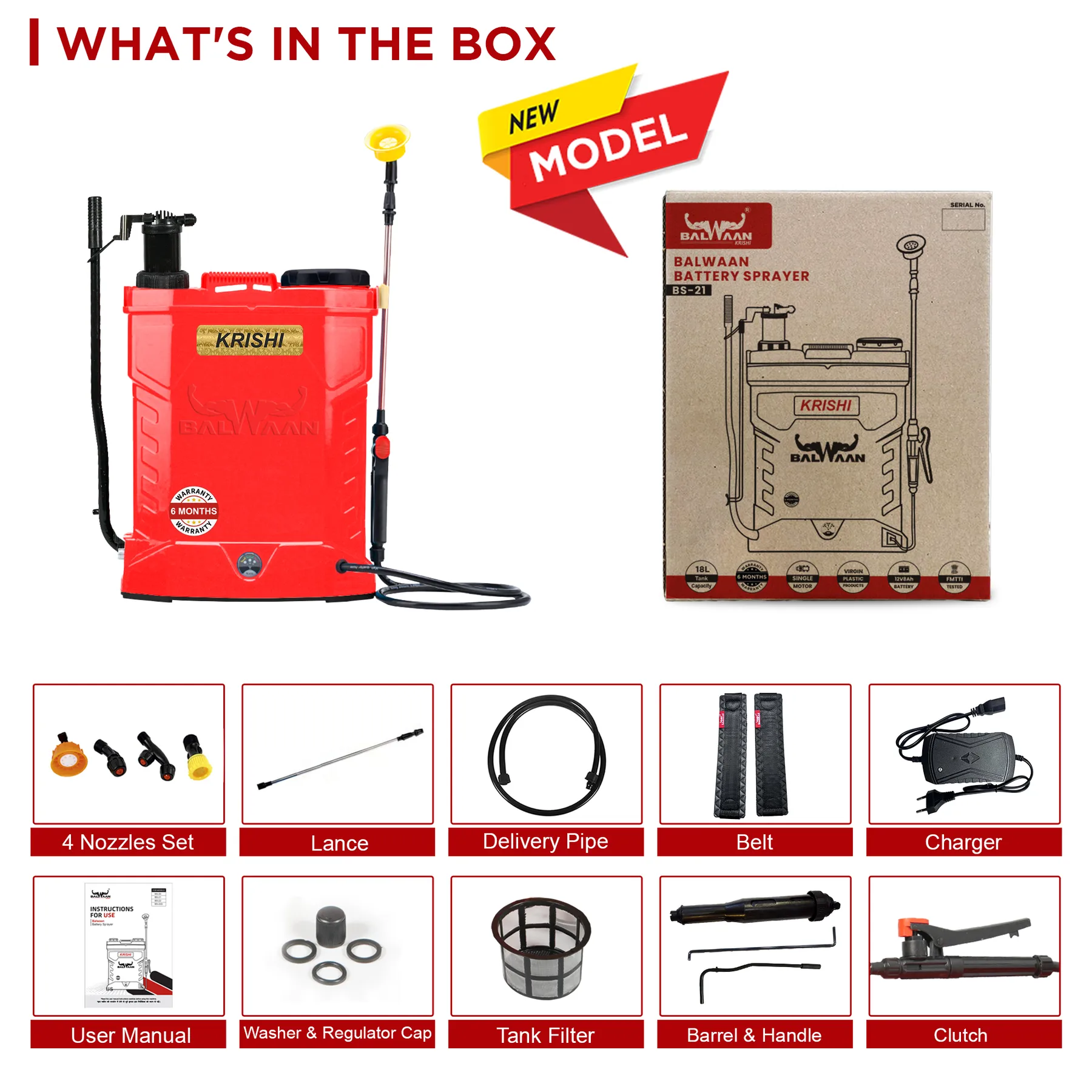 Balwaan BS-21 Battery Sprayer – thumb
