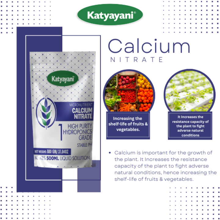 Katyayani Calcium Nitrate – Water Soluble Calcium & Nitrogen Fertilizer – thumb