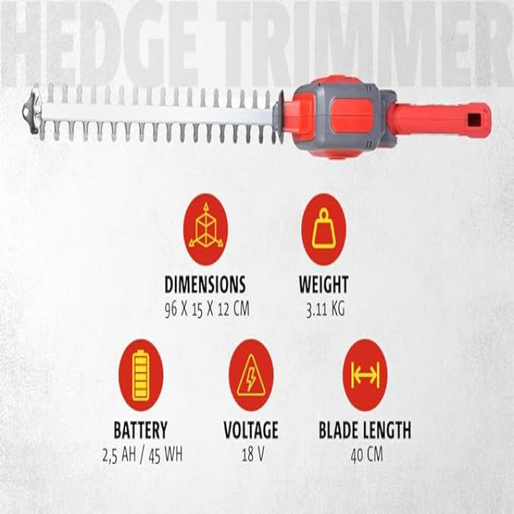 Wolf Garten E-Multi-Star Hedge Trimmer (HT 40 Em) – thumb