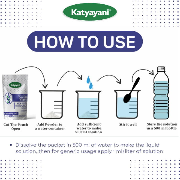 Katyayani Calcium Nitrate – Water Soluble Calcium & Nitrogen Fertilizer – thumb