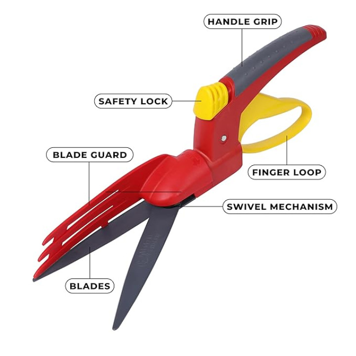 Wolf-Garten Comfort® Handheld Grass Shear (RI-LL) – thumb
