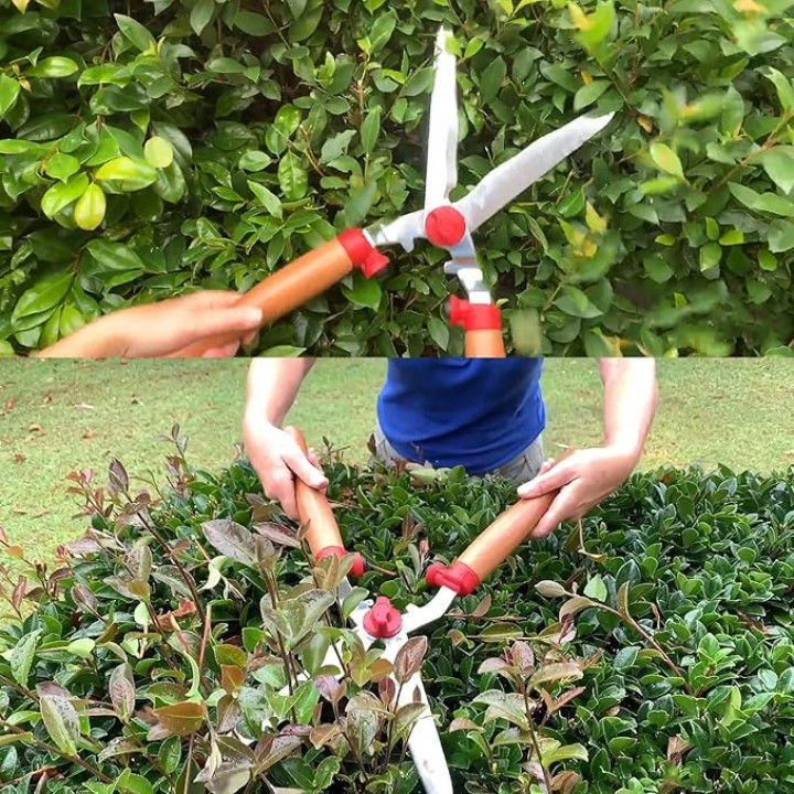 Wolf Garten HS-W Hedge Shear with Wooden Handle – thumb