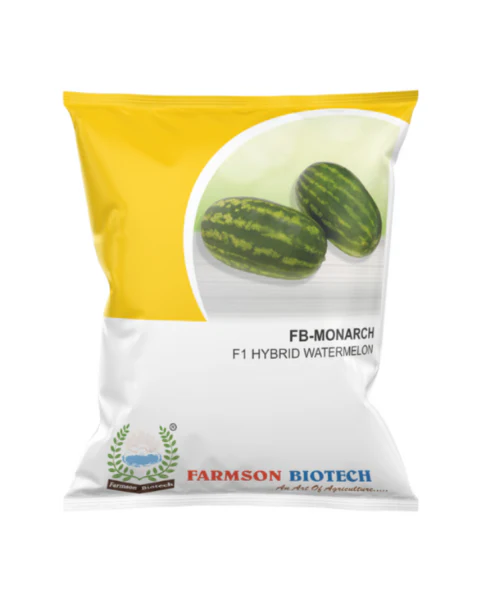 Farmson FB Monarch F1 Hybrid Tarbooj Watermelon High Yield Seeds