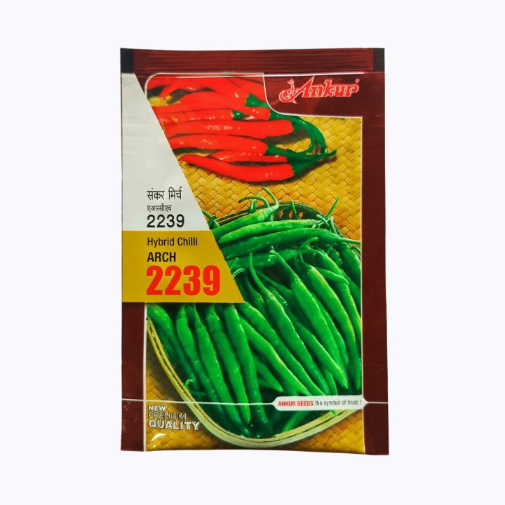Ankur 2239 Hybrid Chilli Seeds (ARCH-2239)