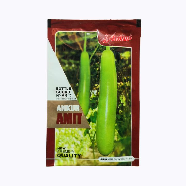 Ankur Amit F1 Hybrid Bottle Gourd Seeds