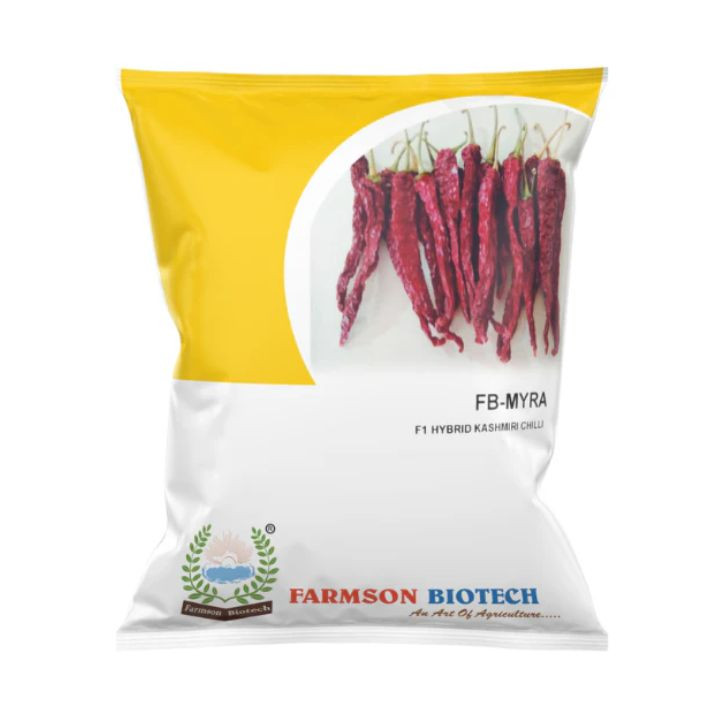 ഫാംസൺ ബയോടെക് എഫ്ബി മൈറ കശ്മീരി മുളക് വിത്തുകൾ