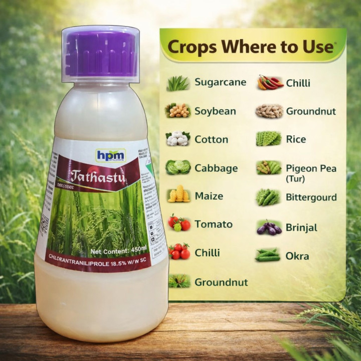 HPM Tathastu Chlorantraniliprole 18.5% SC Systemic Insecticide – thumb