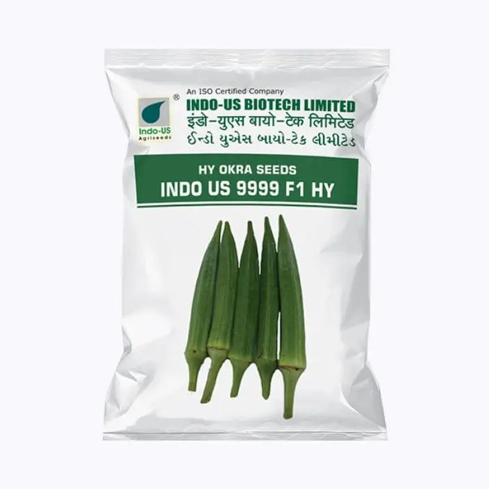 Indo-Us 9999 Okra (Bhindi) Seeds