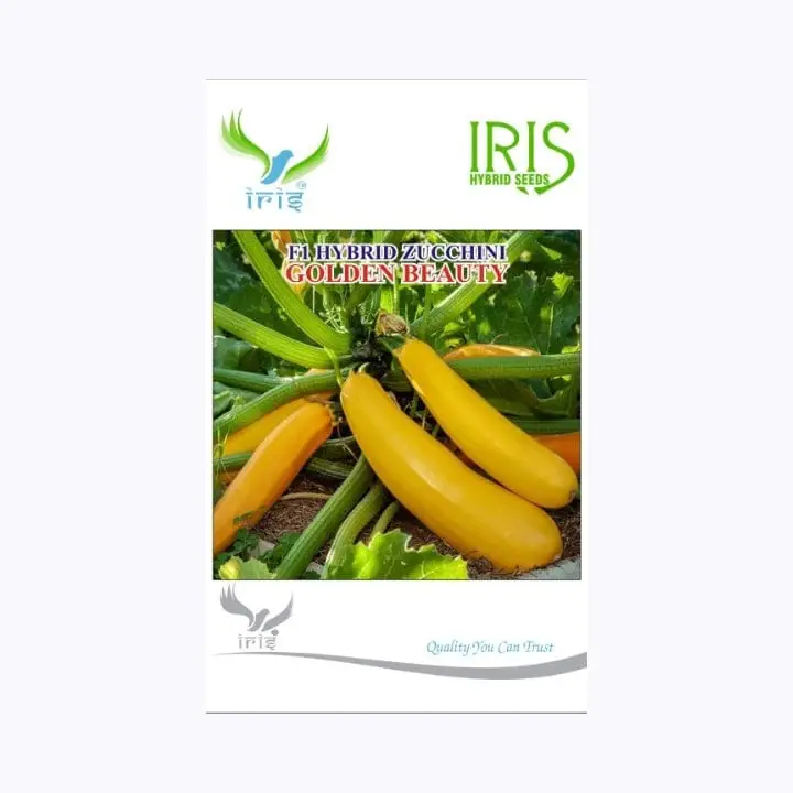 Iris Golden Beauty Zucchini Seeds