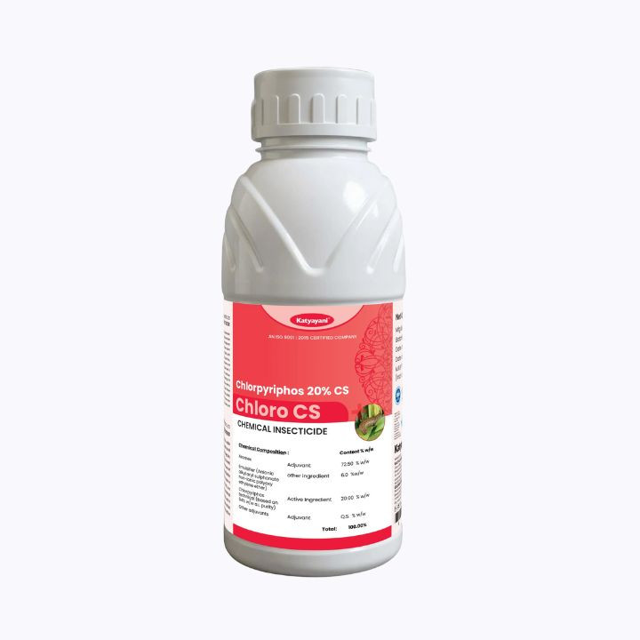 Katyayani Chloro Chlorpyriphos 20% CS Insecticide