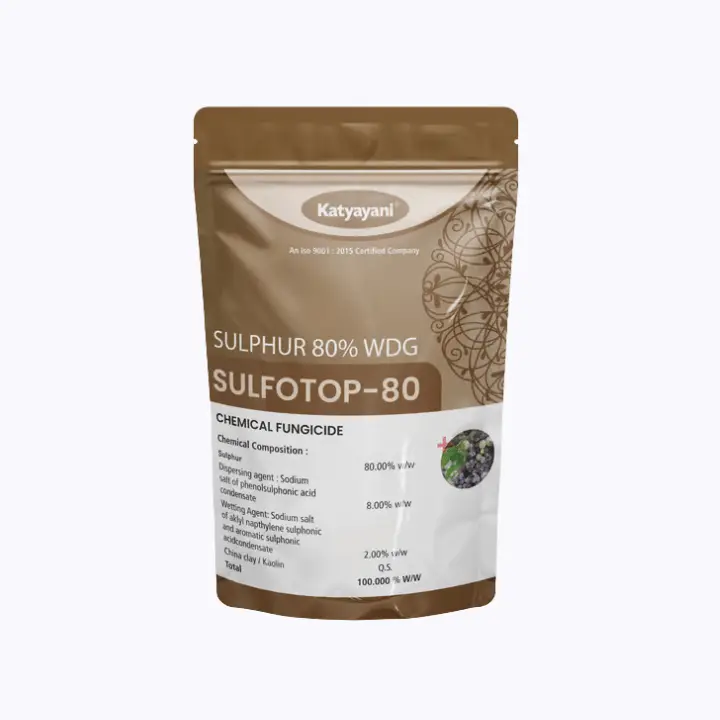 Katyayani SULFOTOP 80 – Sulphur 80% WDG Fungicide