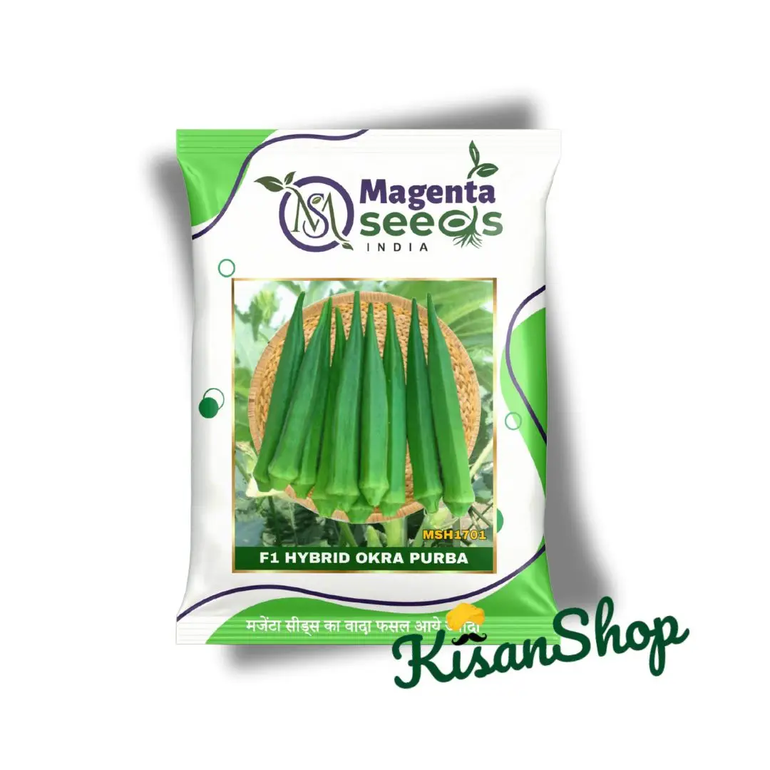 Kunti - F1 Hybrid Okra Seeds