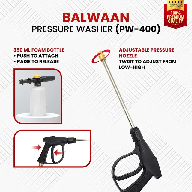 Balwaan Pressure Washer PW-400 – thumb