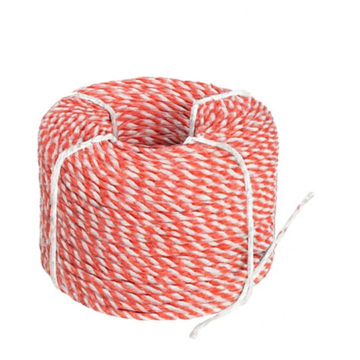 Singhal PP Rope 6MM Red & White Heavy Duty – thumb