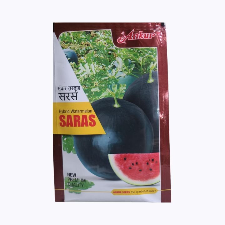 Ankur Saras Hybrid Watermelon Seeds – main view