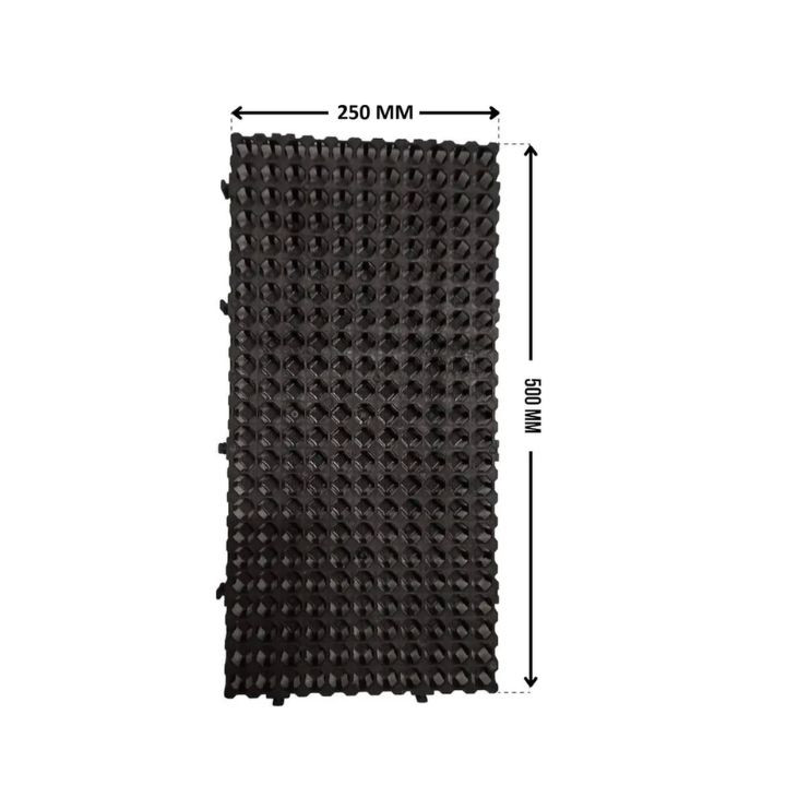 Singhal Garden Drain Cell 20mm Polypropylene Drainage Mat (500 x 250 x 20 mm)