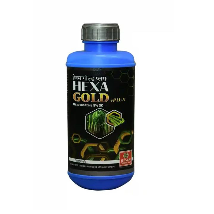 Startek Chemicals Hexagold Plus Hexaconazole 5% SC Systemic Fungicide