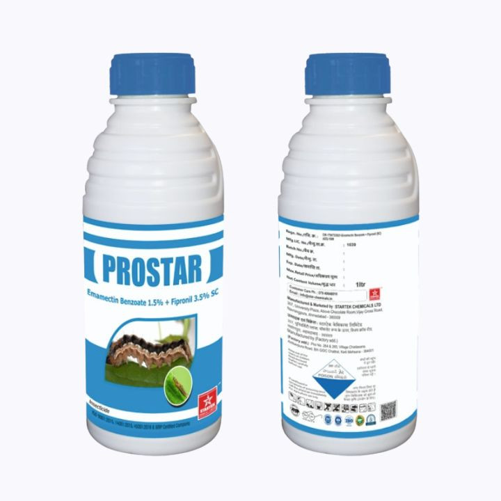 Startek Prostar – Emamectin Benzoate 1.5% + Fipronil 3.5% SC Insecticide