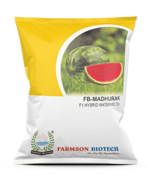 Farmson FB Madhurak F1 Hybrid Tarbooj Watermelon High Yield Seeds